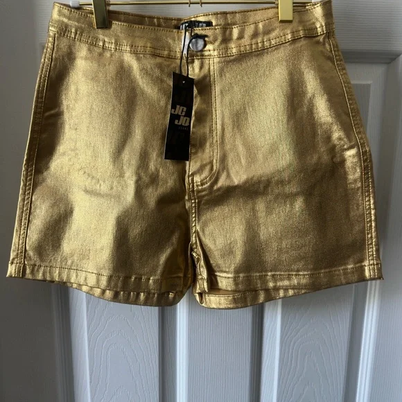 Gold Women's Shorts - Picture 1 of 2